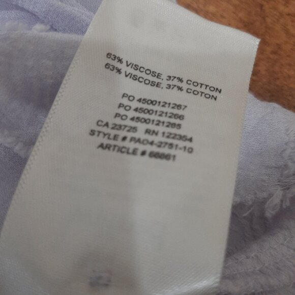 Wilfred Augustine sheer blouse with appliques medium - Picture 11 of 15